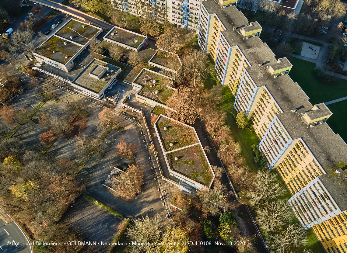 13.11.2020 - die Abrissbaustelle Quiddezentrum in Neuperlach